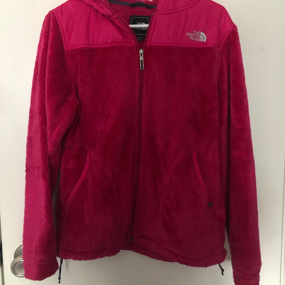 Pink North Face Fleece Jacket